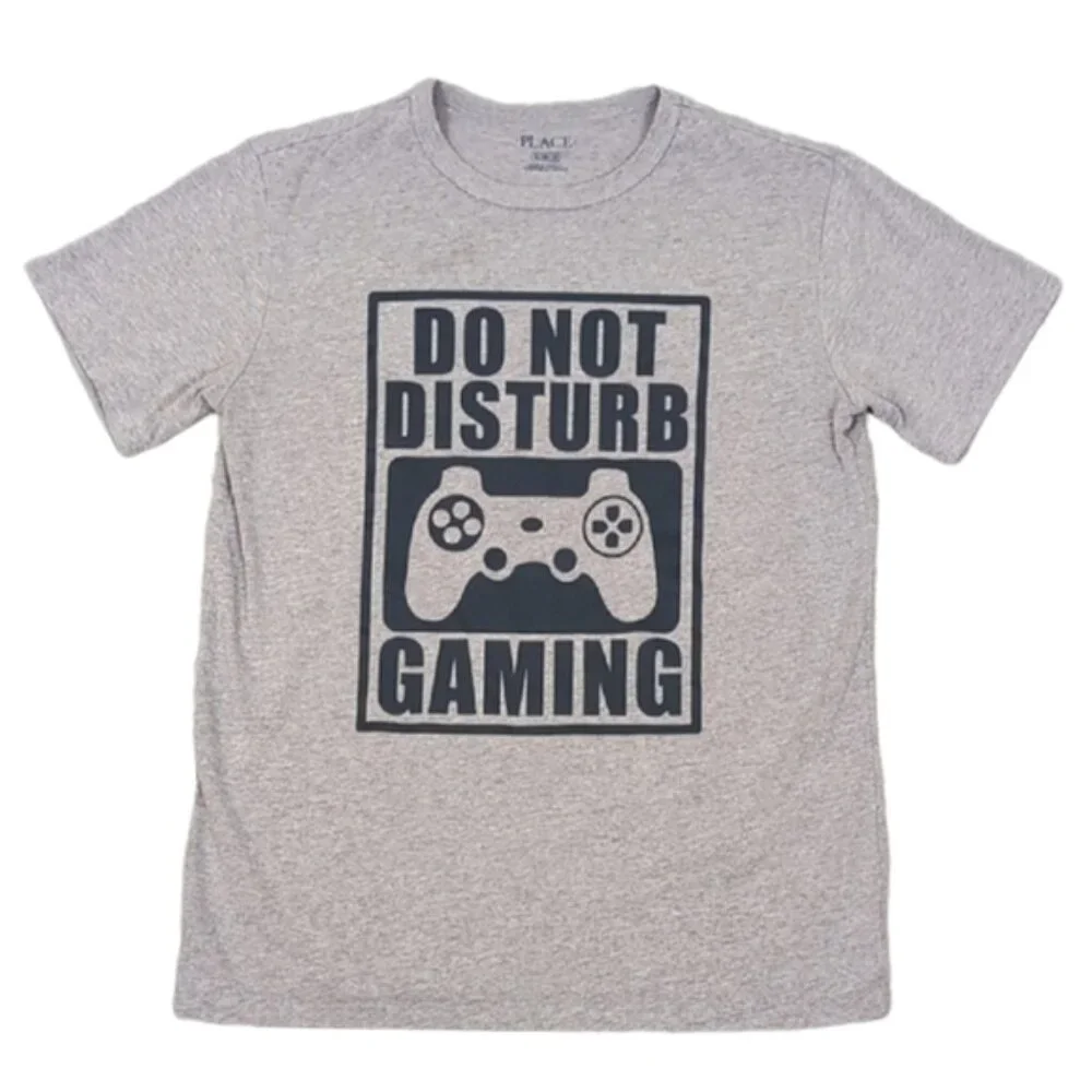 The Childrens Place Graphic Top Short Sleeve Video Game Tshirt Boys XL 14